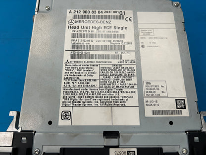 Radio Navigationssystem W212 A2129008304