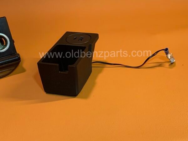 Mercedes Benz W123 W124 Ashtray to USB Charger Conversion with Coin Slot by OldBenzParts