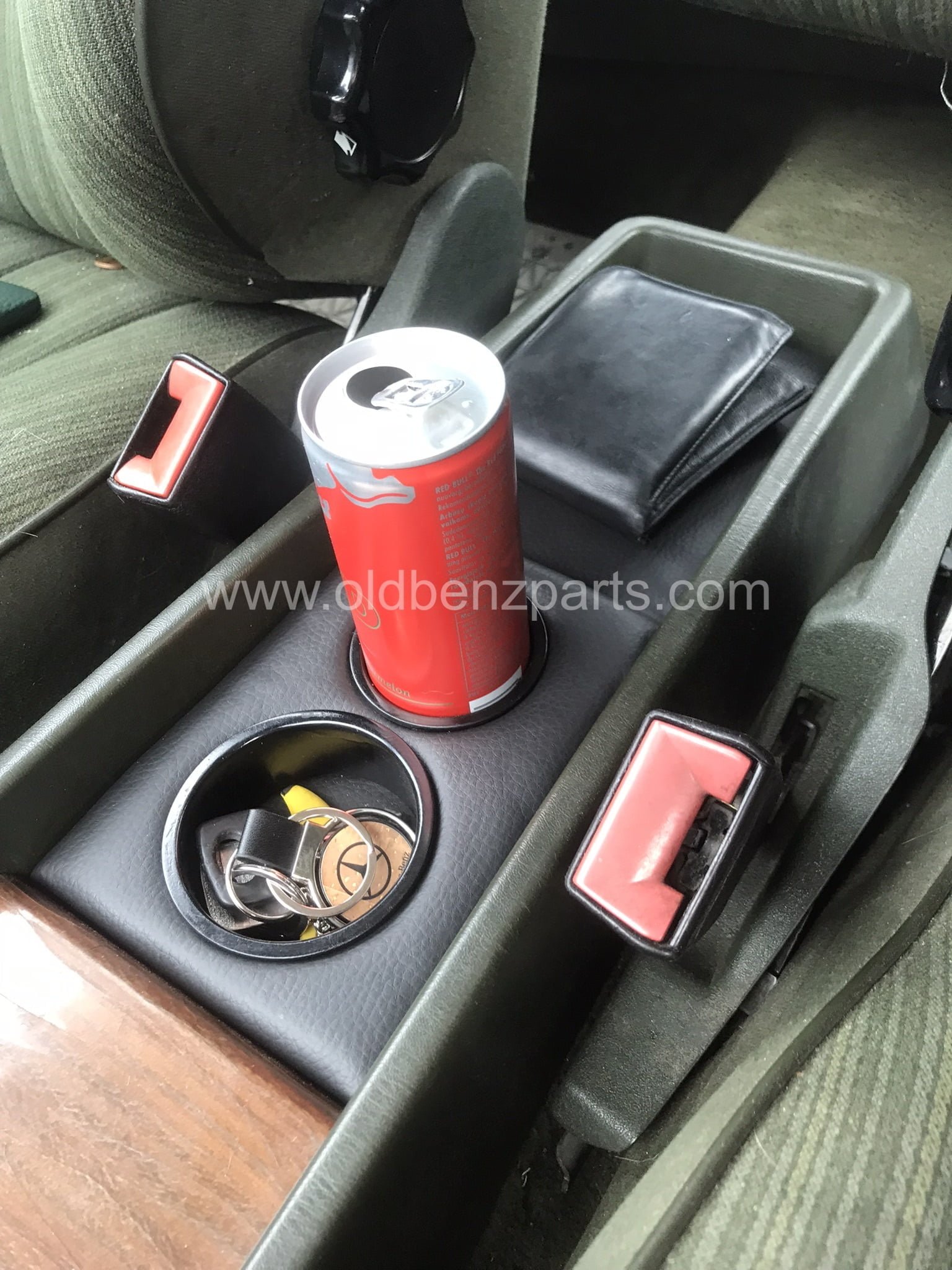 Mercedes W123 Cup Holder With Cell Phone Holder Center Console Interior AMG  