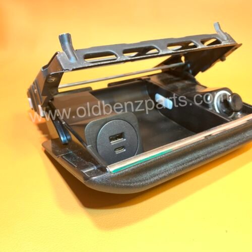 Zestaw do konwersji popielniczki Mercedes-Benz W201-190 na ładowarkę USB z gniazdem na monety - model sprzed liftingu